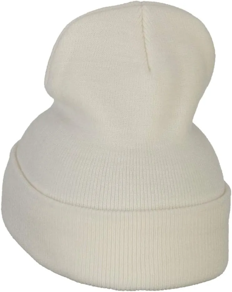 Golden Retriever Head Embroidered Long Knitted Beanie