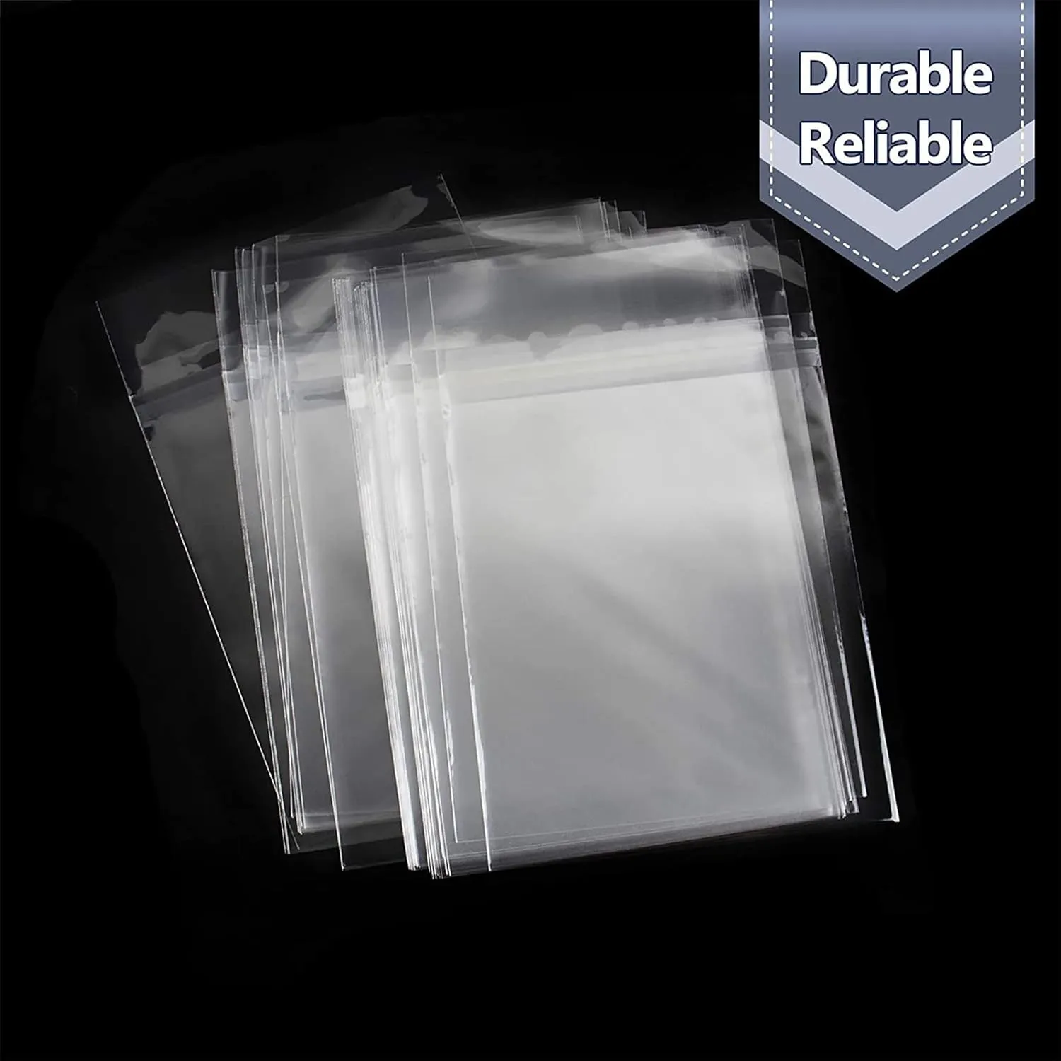 Golden State Art, 100 Pack Clear Bags for 11x17 Mats, Pictures, Acid-Free, 11 3/7"x17 1/2"