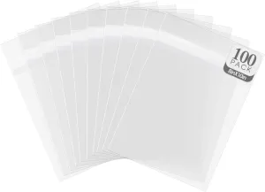 Golden State Art, Pack of 100, Acid-Free 8 3/8x 10 1/8 inches Crystal Clear Sleeves Storage Bags for 8x10 Photo Framing Mats Mattes