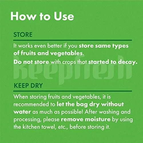 Green, Food Storage Bags, M L size" 200bags, Keep Fresh Produce Bags, Food Saver Storage for Fruits, Vegetables, Flowers, BPA FREE, HDPE, Green-Bag, Plastic Bread Bags, Eco-Friendly