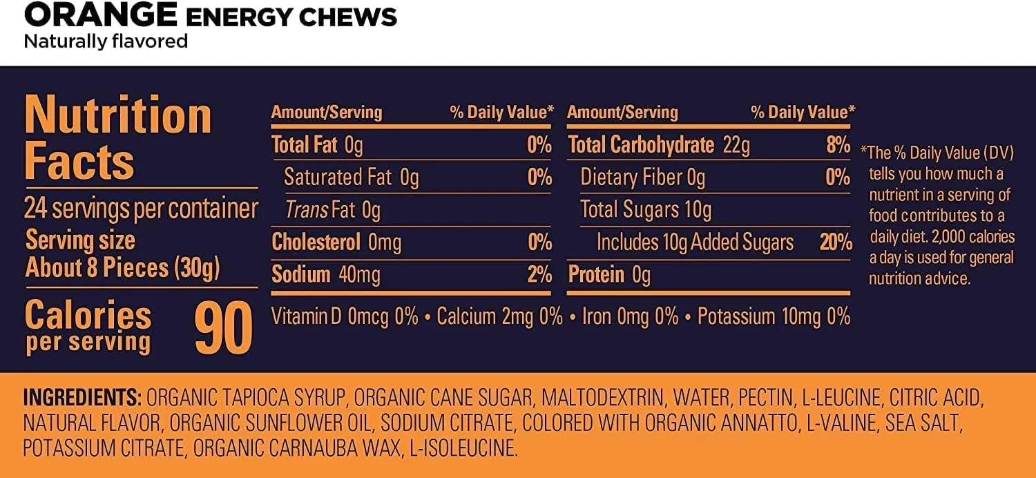 GU Energy Chews, Variety Pack Energy Gummies with Electrolytes, Vegan, Gluten-Free, Kosher, Caffeine/Caffeine-Free, and Dairy-Free On-The-Go Energy for Any Workout, 12 Bags (24 Servings Total)