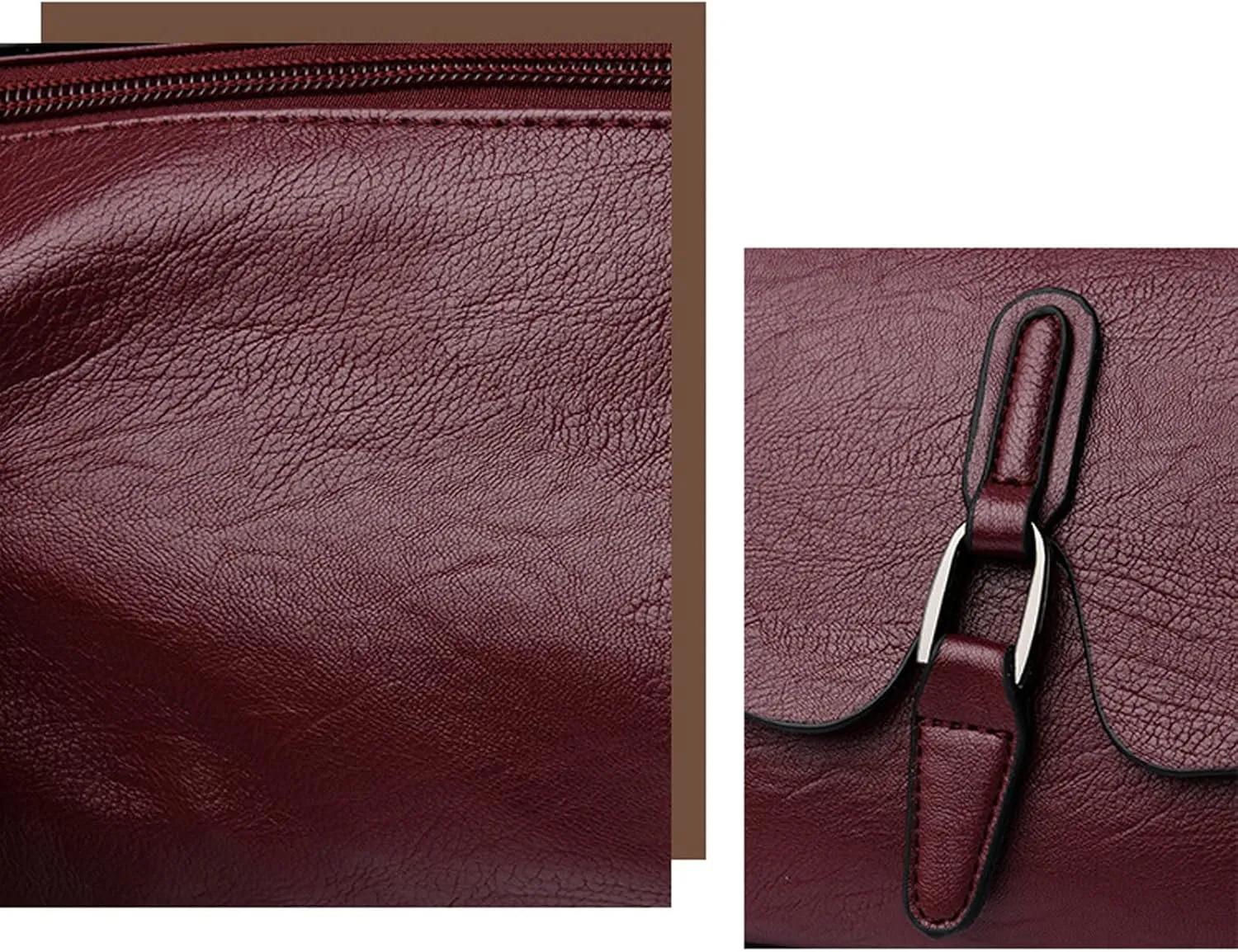 Handbags Shoulder Bags Wallets & Handbags Leather Shoulder Crossbody Bags, Women's Crossbody Bags (Taro Purple)