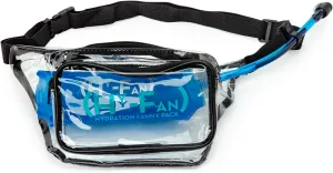 Handy On-The-Go Stadium Approved Pack with Multiple Secure Pockets, 17 Fluid Ounce Capacity - Clarity Clear