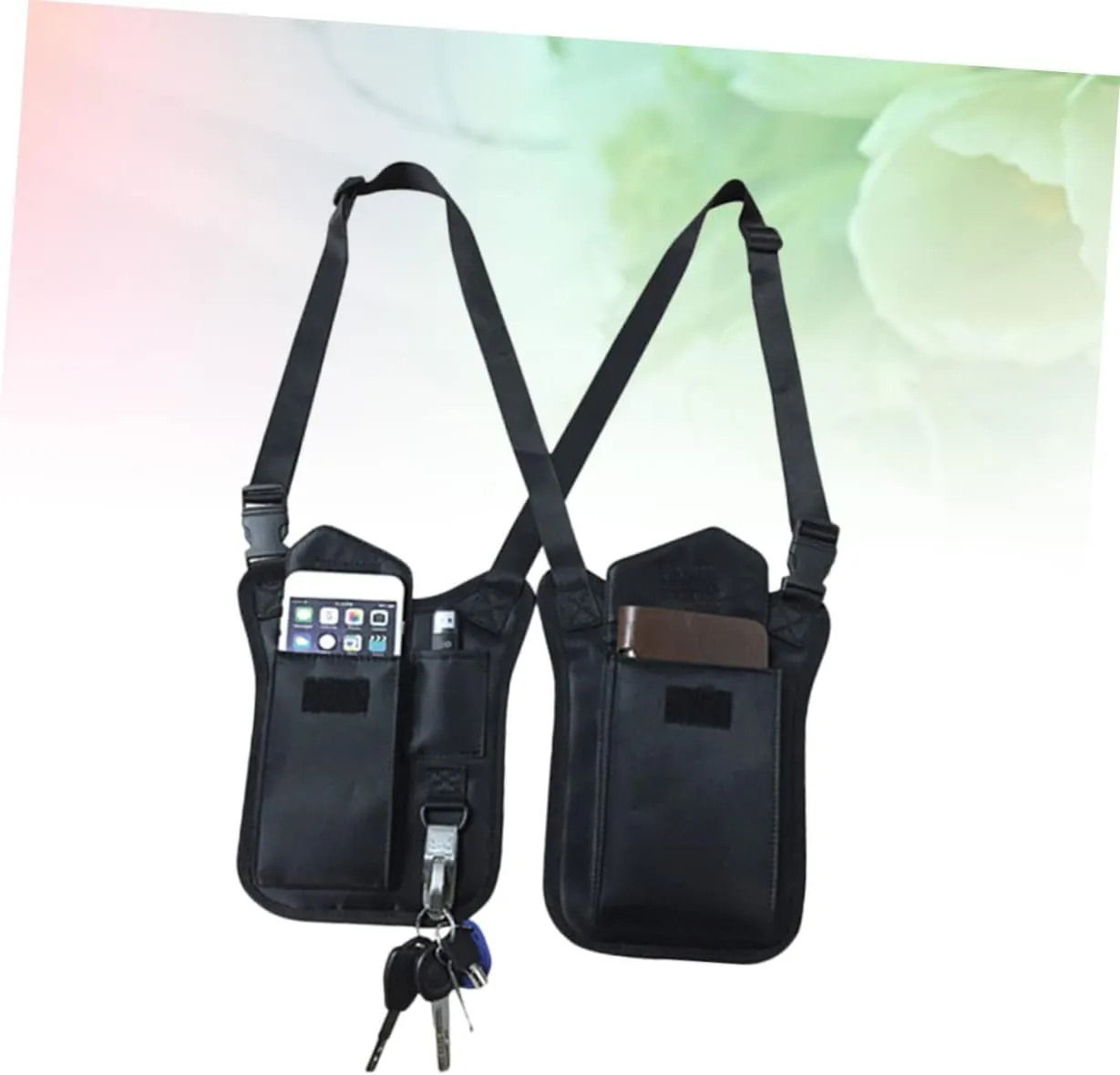 Happyyami 2pcs Sunglass Rack Sunglasses Rack Crossbody Bags Crossbody Packs Bags Cross Shoulder Bag Cross Body Bag