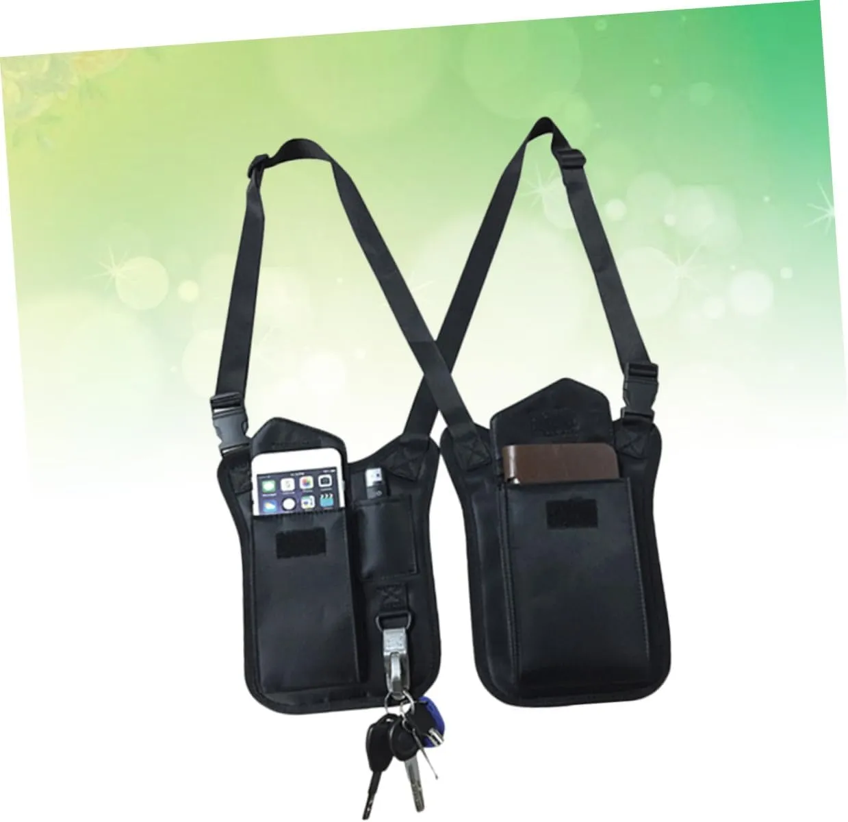 Happyyami 2pcs Sunglass Rack Sunglasses Rack Crossbody Bags Crossbody Packs Bags Cross Shoulder Bag Cross Body Bag