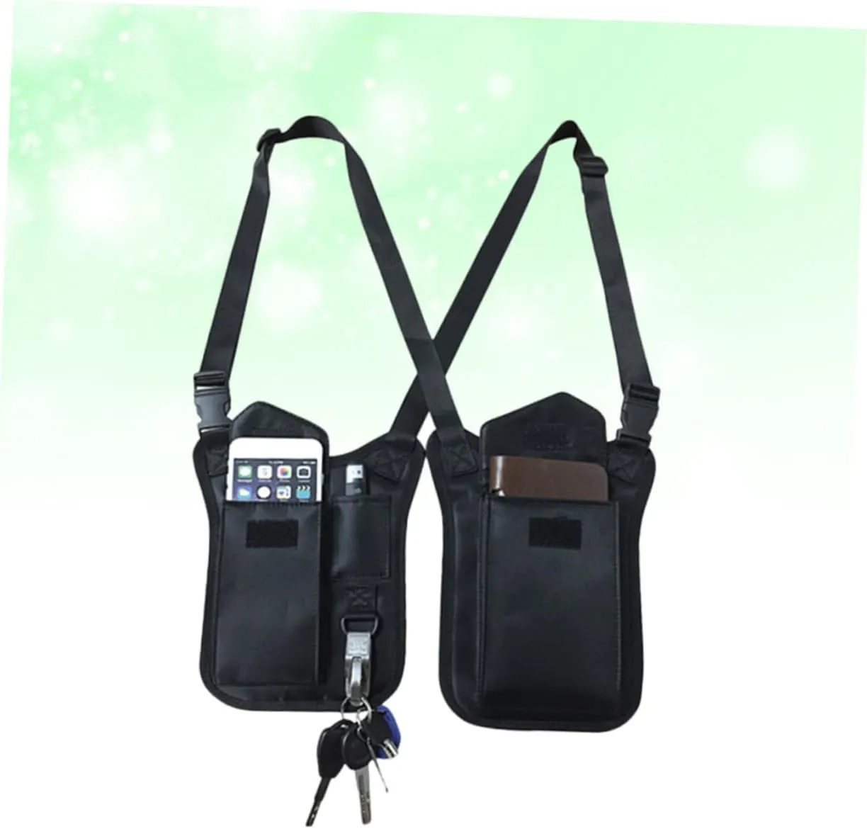 Happyyami 2pcs Sunglass Rack Sunglasses Rack Crossbody Bags Crossbody Packs Bags Cross Shoulder Bag Cross Body Bag