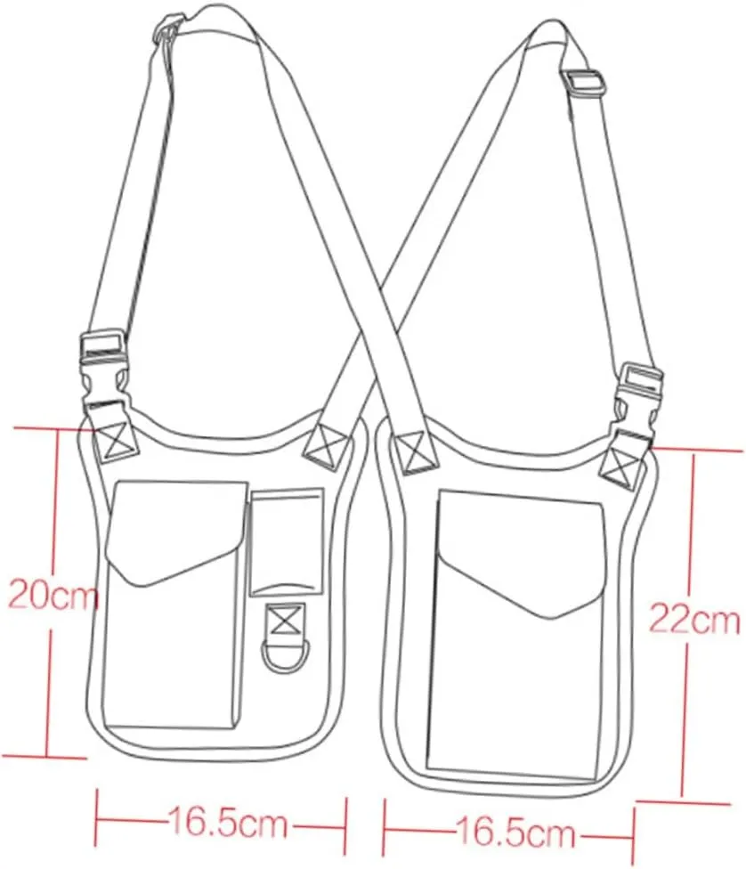 Happyyami 2pcs Sunglass Rack Sunglasses Rack Crossbody Bags Crossbody Packs Bags Cross Shoulder Bag Cross Body Bag