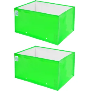 HDPE Plant Grow Bag 260 GSM Rectangular Shaped  24X12X12 Inch Pack of 2