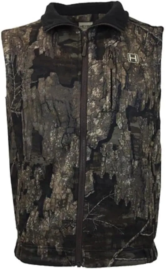 Heybo Outdoors Hunting Fishing Camping DELTA Vest Poly-Fleece Outer Shell Full Zip Inner Pocket Elastic Waist Hunting Vest