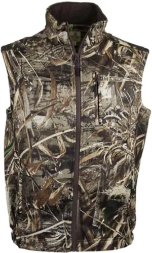 Heybo Outdoors Hunting Fishing Camping DELTA Vest Poly-Fleece Outer Shell Full Zip Inner Pocket Elastic Waist Hunting Vest