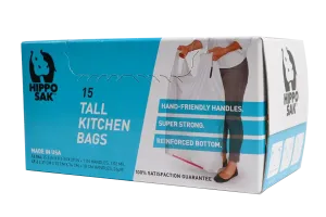 Hippo Sak Trash Bag Heavy Duty 15 units (13 gal/unit) from Mexmax INC.