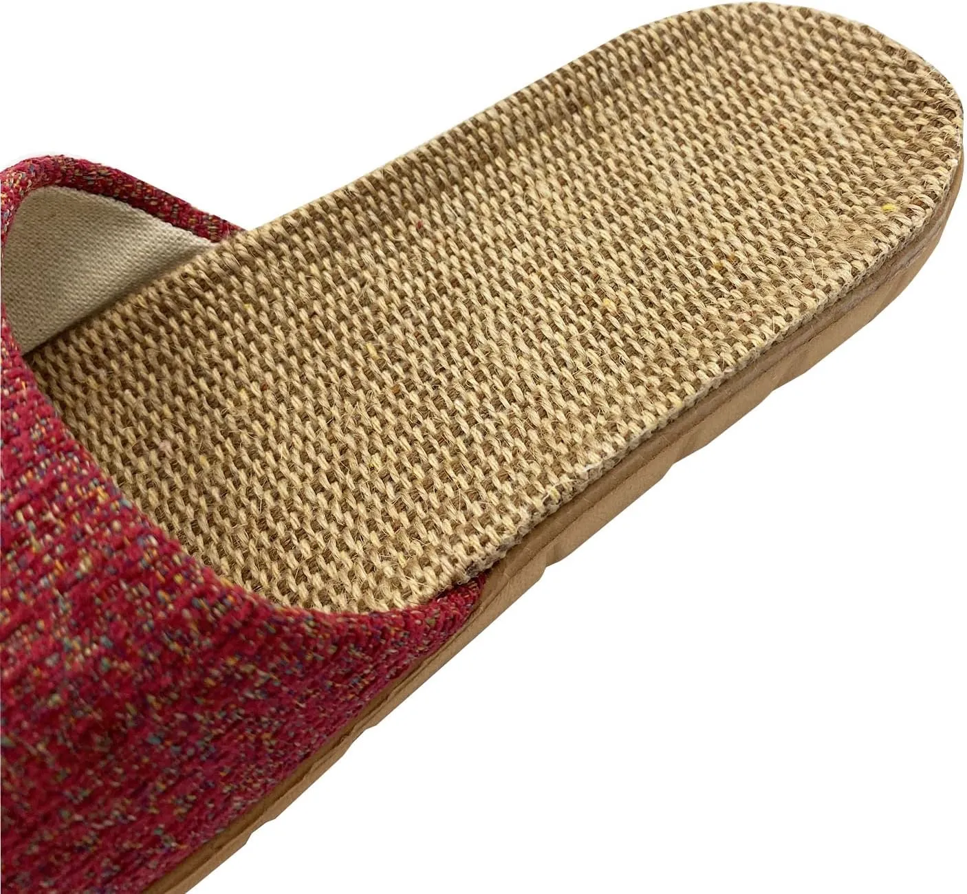 Hwayslon Fashion Unisex Linen Summer Skidproof Indoor Slippers