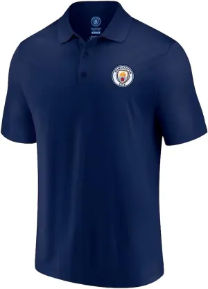 Icon Sports Officially Licensed Soccer Polo Shirt, Woven Patch Adult Unisex Collared Shirt