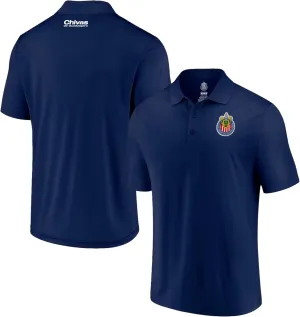 Icon Sports Officially Licensed Soccer Polo Shirt, Woven Patch Adult Unisex Collared Shirt