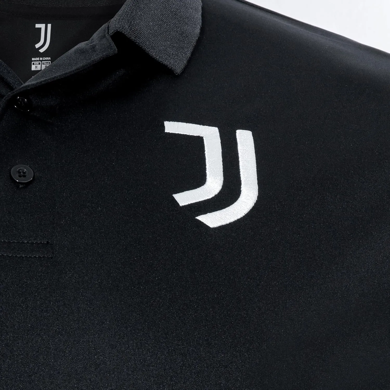 Icon Sports Officially Licensed Soccer Polo Shirt, Woven Patch Adult Unisex Collared Shirt