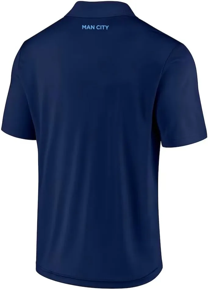 Icon Sports Officially Licensed Soccer Polo Shirt, Woven Patch Adult Unisex Collared Shirt