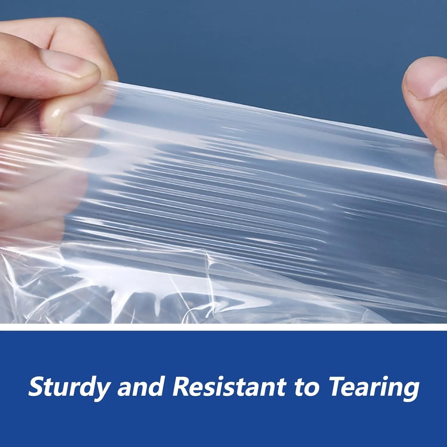 iMailer - 100 Count - 11" x 14" Clear Plastic Poly Bags with Suffocation Warning for Prints, Photos, Documents, Clothing, T-Shirt - Resealable Adhesive,Not Strong