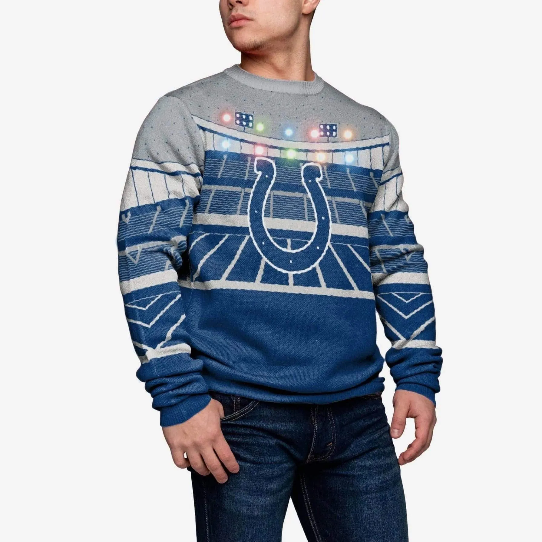 Indianapolis Colts Light Up Bluetooth Sweater
