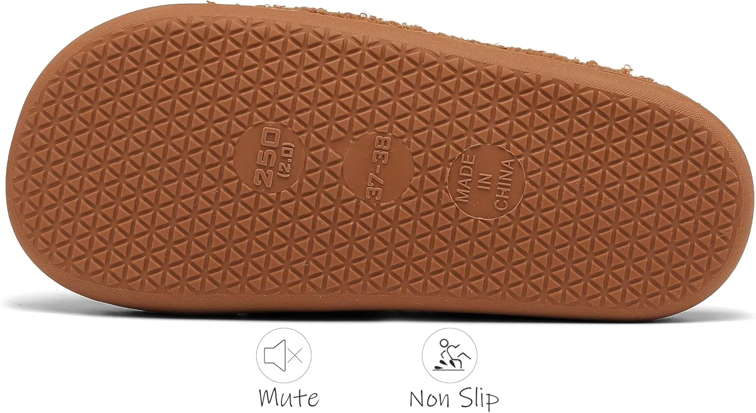 INMINPIN Women Men Ball Sports Slippers Soft Curly Plush House Shoes Cozy Bedroom Slippers Indoor Outdoor with Non Slip Sole for Sports Fan