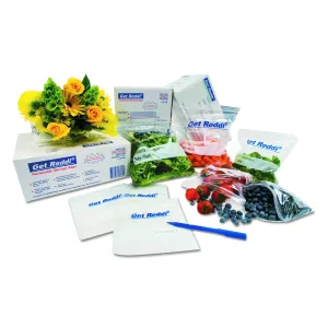 Inteplast Group PB5547519 Get Reddi Bread Bag, 5-1/2 x 5-1/2 x 19, .75 Mil, Large Cap., Clear (Case of 1,000 Bags)