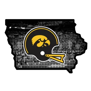 Iowa Hawkeyes - Iowa State Football Single Layer Dimensional
