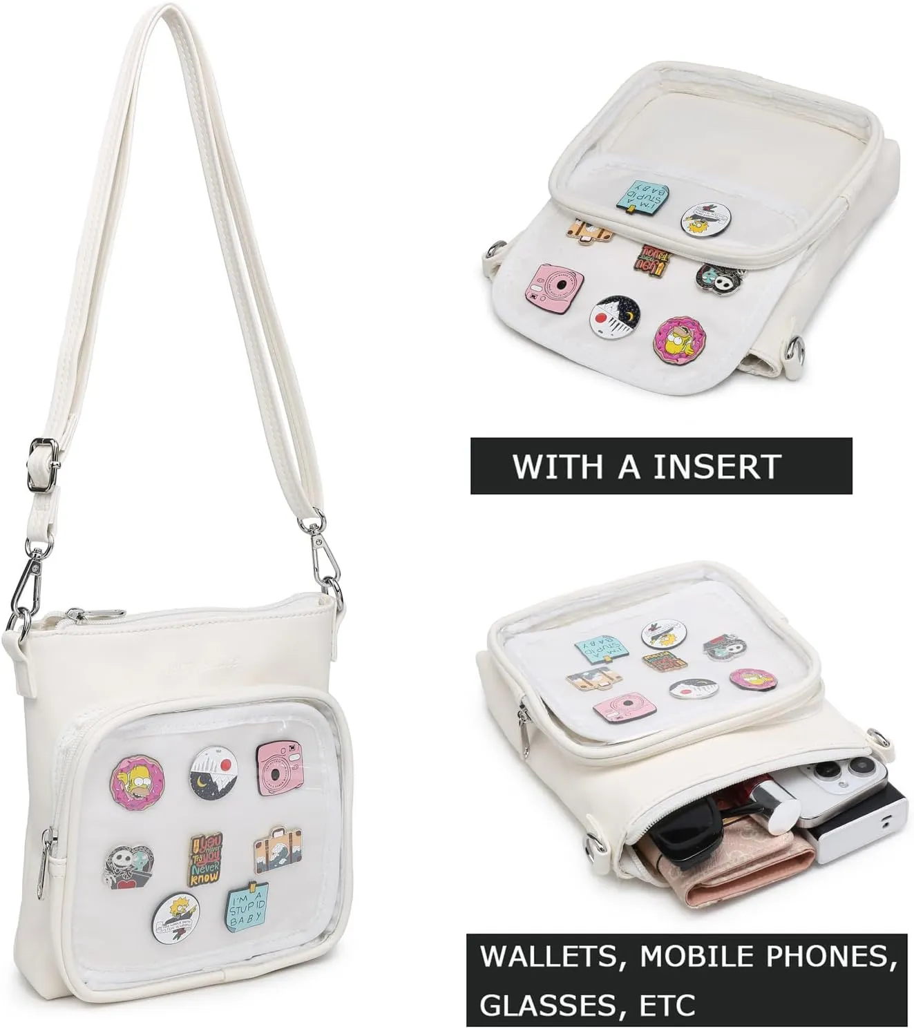 Ita Bag Crossbody Bag Mini Small Purse Shoulder Bags for Anime Display