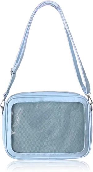 Ita Bag Crossbody Ita Purse Pin Display Bag with Insert Shoulder Crossbody Underarm Top-handle Handbag