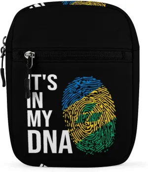 It's in My DNA Saint Vincent and Grenadines Flag Casual Crossbody Bags for Women Men Mini Sling Purse Shoulder Messenger Bag