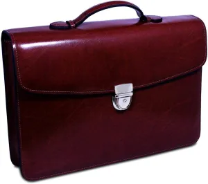 Jack Georges Elements Slim Briefcase #4501 (Burgundy)