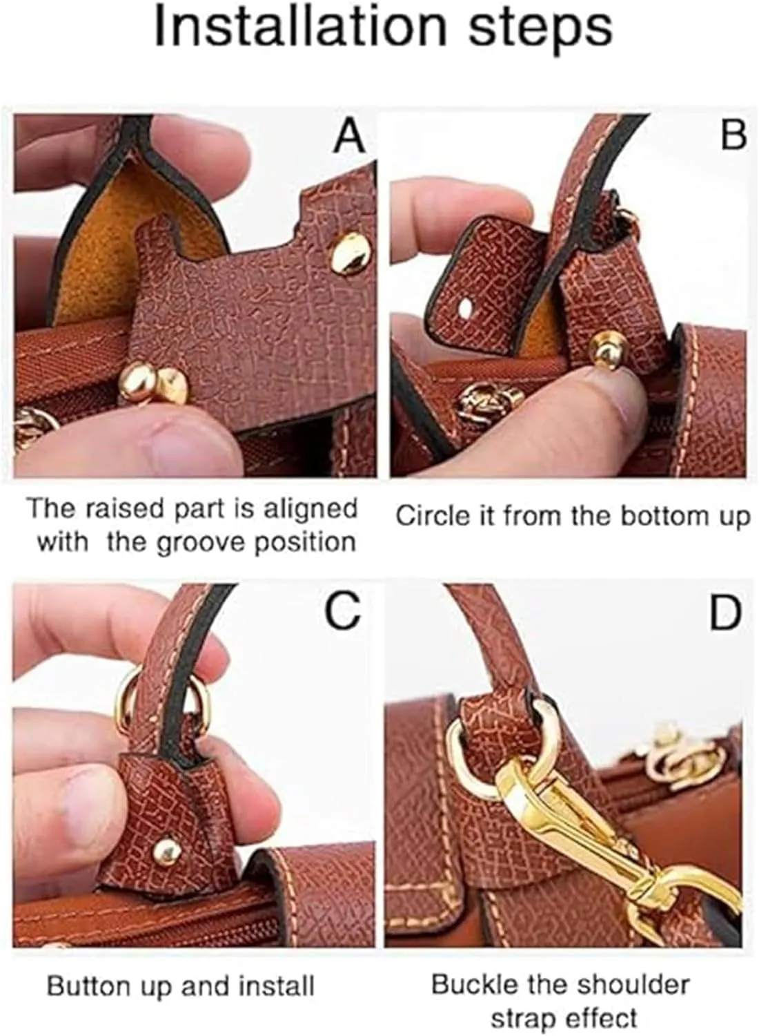Jiesinlov Rope Purse Straps Replacement Crossbody Shoulder Strap for Mini Le PLIAGE