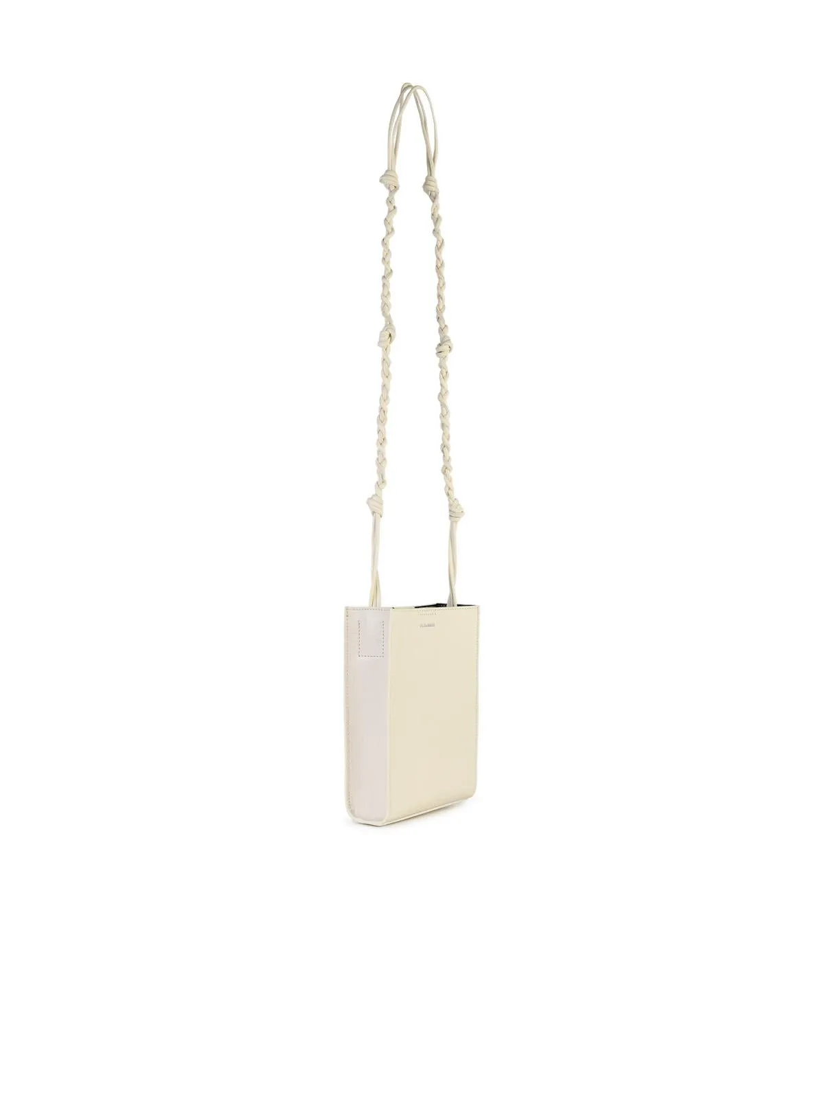 Jil Sander 'Tangle' Ivory Lear Crossbody Bag