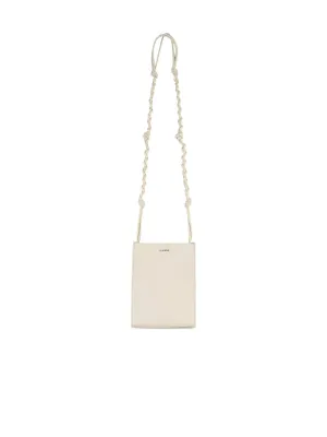 Jil Sander 'Tangle' Ivory Lear Crossbody Bag