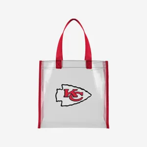 Kansas City Chiefs Clear Reusable Bag