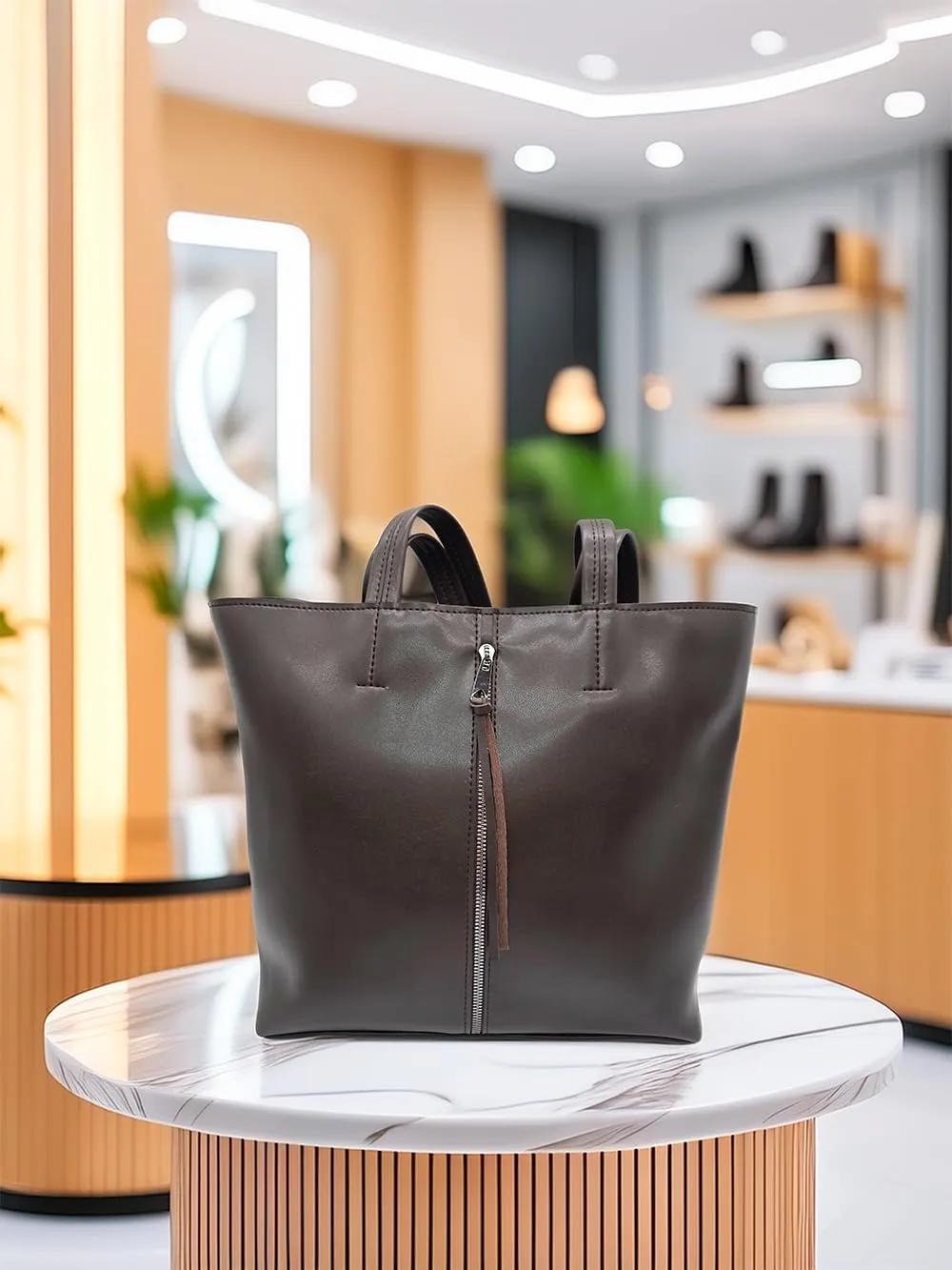 KONDRA Shoulder Bag Women's Large Vegan Leather: Spacious, Organized Design - Elegant Tote, Shoulder Purse, Crossbody