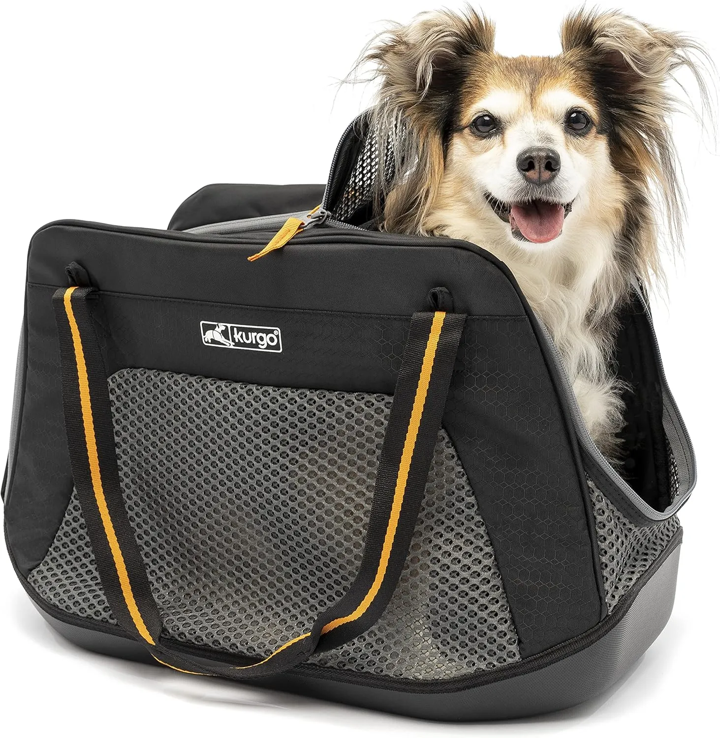 Kurgo Explorer Dog Carrier, Soft Sided Pet Carrier Bag, Duffle Bag Carrier for Dogs, Water-Resistant, Airline Compliant, Wander, Metro, & Explorer Carriers, for Cats & Small Dogs