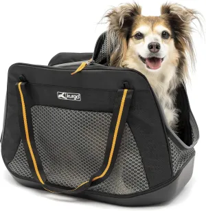 Kurgo Explorer Dog Carrier, Soft Sided Pet Carrier Bag, Duffle Bag Carrier for Dogs, Water-Resistant, Airline Compliant, Wander, Metro, & Explorer Carriers, for Cats & Small Dogs
