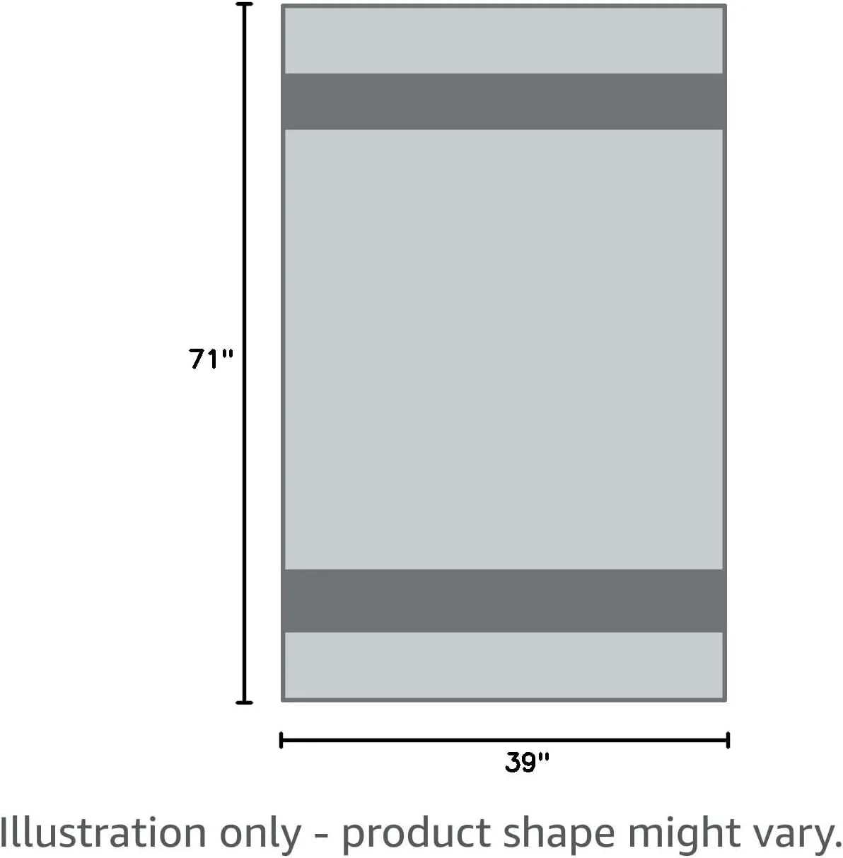 LANE LINEN Pool Towels, Turkish Beach Towels Oversized Set of 6, Pre-Washed, No Shrink, Quick Dry Travel Towel, Stylish Beach Towel for Women, Absorbent & Sand Free Towel, 39"x71" - Grey