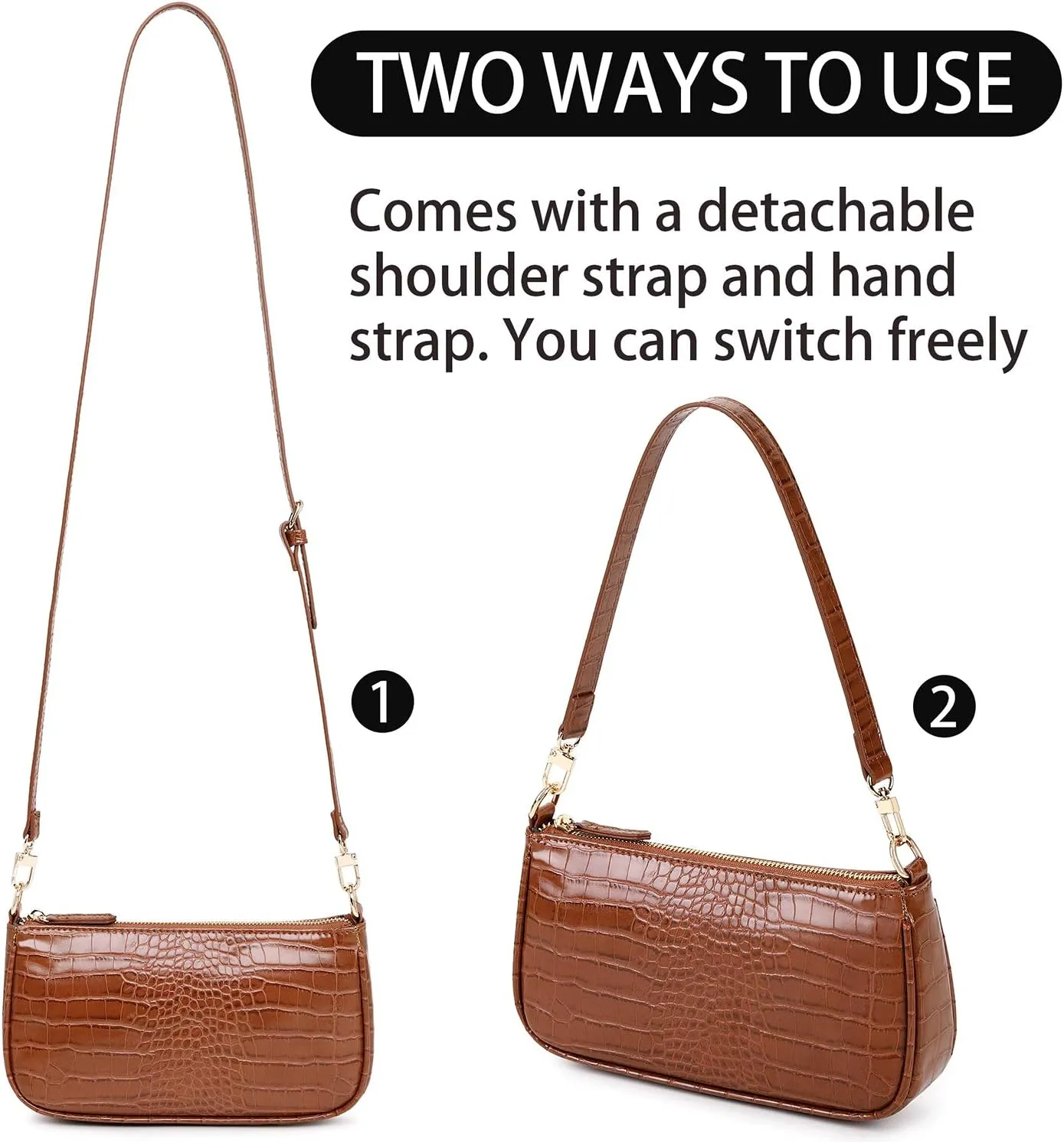 lapsting Women Small Shoulder Bag Mini Purse Womens Crossbody Clutch Purses 90s Y2k Bags