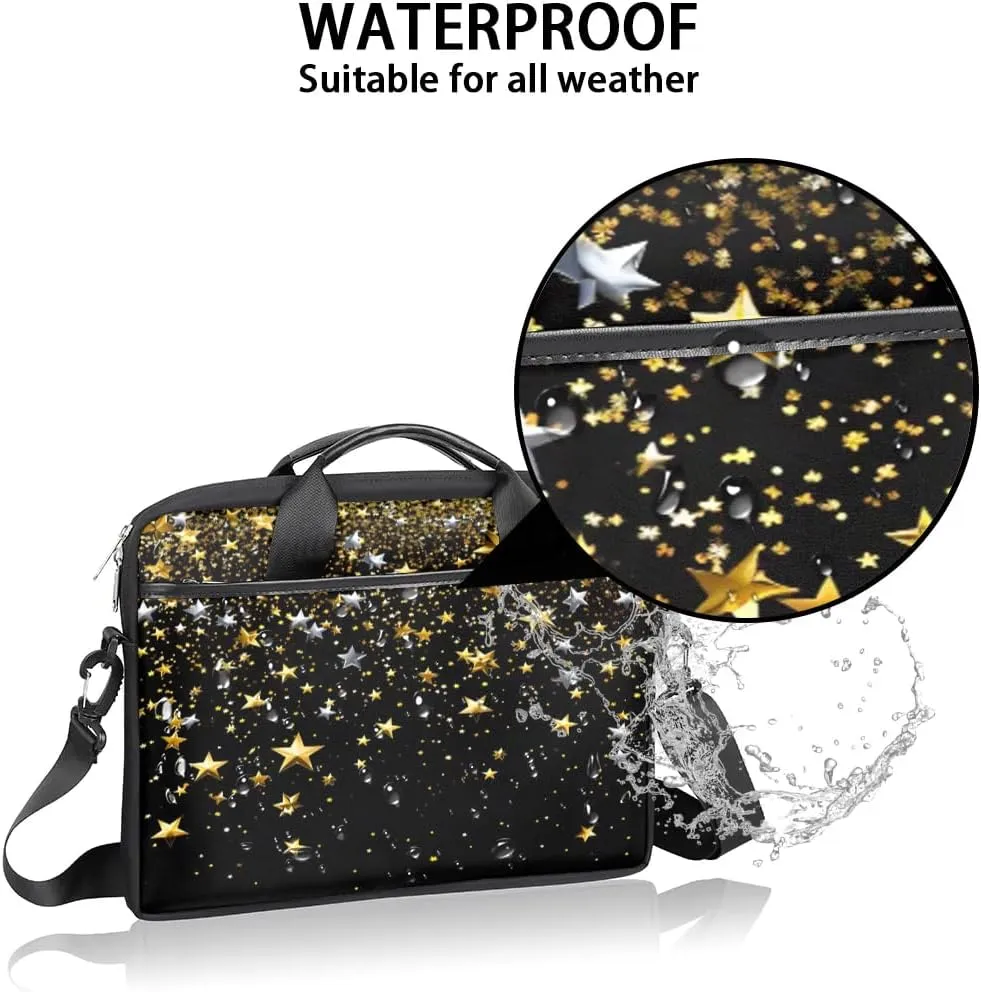 Laptop Shoulder Bag for 13-15 Inch Waterproof Laptop Sleeve Case Bag Slim Computer Carry Case Computer Cases for Laptops