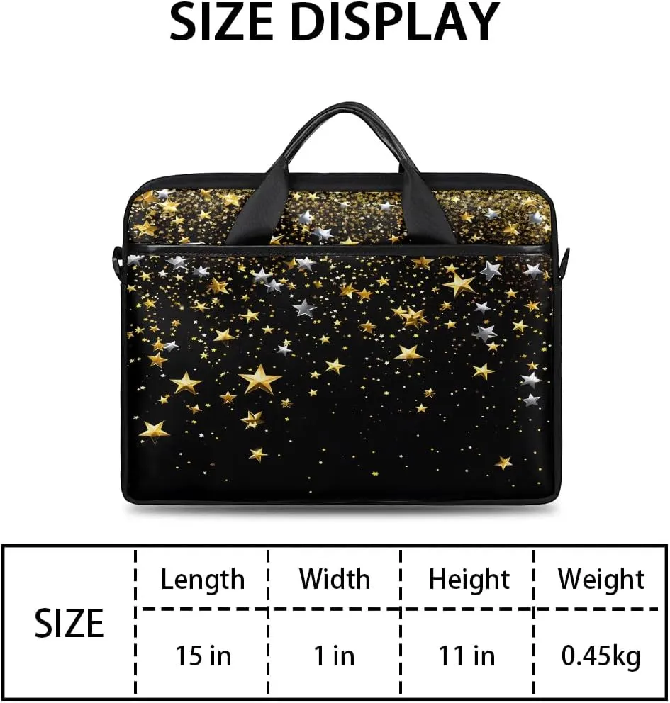 Laptop Shoulder Bag for 13-15 Inch Waterproof Laptop Sleeve Case Bag Slim Computer Carry Case Computer Cases for Laptops