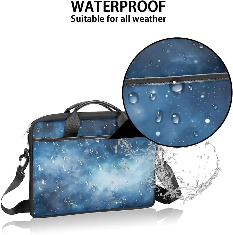 Laptop Shoulder Bag for 13-15 Inch Waterproof Laptop Sleeve Case Bag Slim Computer Carry Case Computer Cases for Laptops