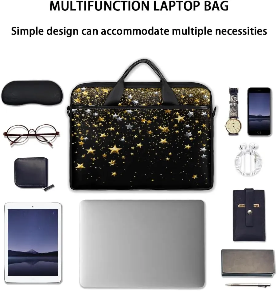 Laptop Shoulder Bag for 13-15 Inch Waterproof Laptop Sleeve Case Bag Slim Computer Carry Case Computer Cases for Laptops
