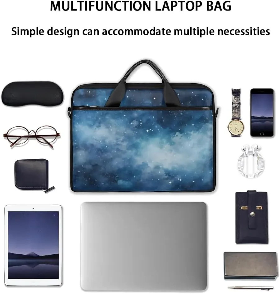Laptop Shoulder Bag for 13-15 Inch Waterproof Laptop Sleeve Case Bag Slim Computer Carry Case Computer Cases for Laptops