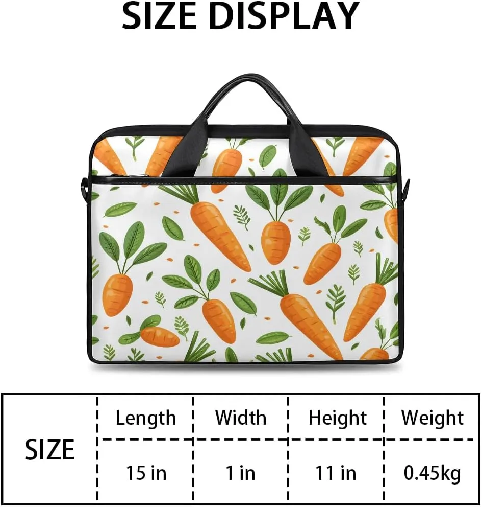 Laptop Shoulder Bag for 13-15 Inch Waterproof Laptop Sleeve Case Bag Slim Computer Carry Case Computer Cases for Laptops