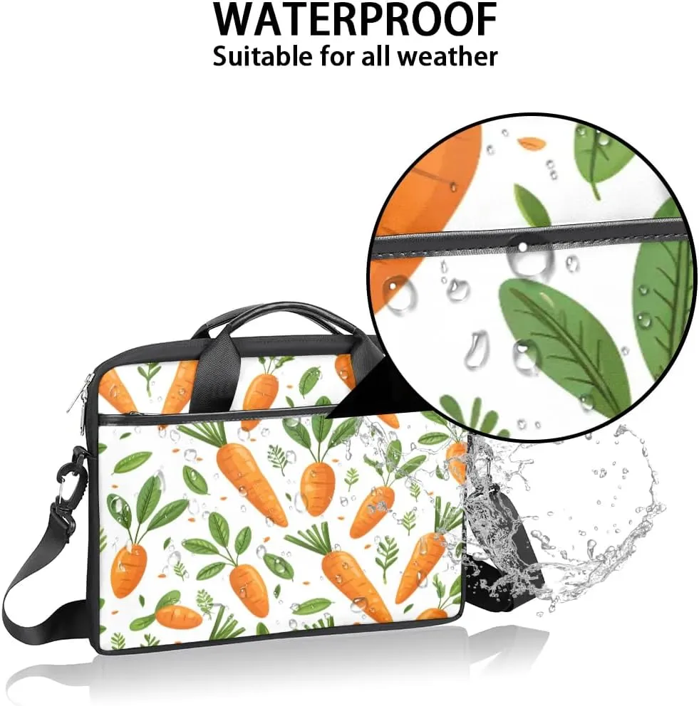 Laptop Shoulder Bag for 13-15 Inch Waterproof Laptop Sleeve Case Bag Slim Computer Carry Case Computer Cases for Laptops