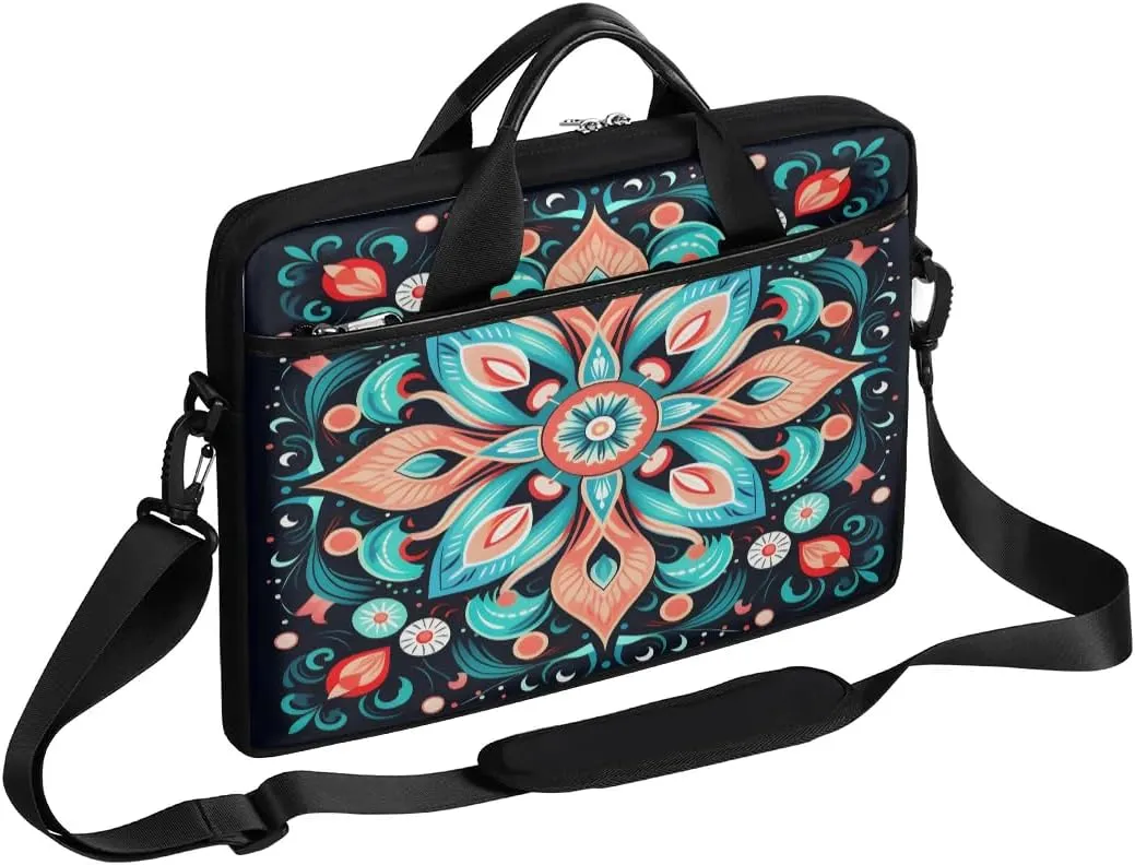 Laptop Shoulder Bag for 13-15 Inch Waterproof Laptop Sleeve Case Bag Slim Computer Carry Case Computer Cases for Laptops