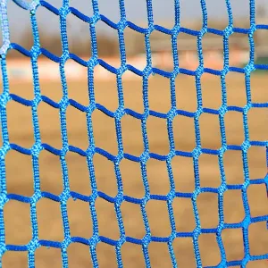 Large Sports Stadium Separation Fence Net,Knotless Polyester Goal Net for Soccer,Kids Playground Safety Protective Netting Blue,Children Anti-Fall Net for Balc(Size:1M×9M(3.3FT×29.5FT),Color:Blue)
