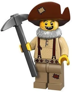 Lego Minifigure - Series 12 - Prospector - 71007 by LEGO