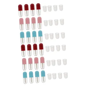 LIFKOME 2sets Lipstick Empty Tube Travel Bulk Bottle Tubes Gloss Clear Container Capsules Empty Lip Glaze Tube Lip Oil Tube Plastic 12pcs*2