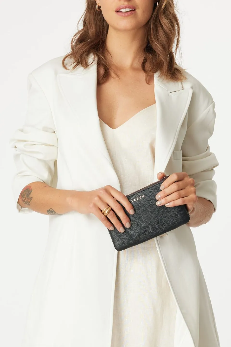 Lily Crossbody Black Bag with Chain